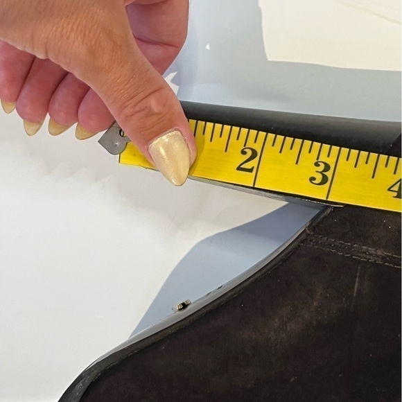 Sergio Rossi over the knee sued boots - Picture 6 of 6